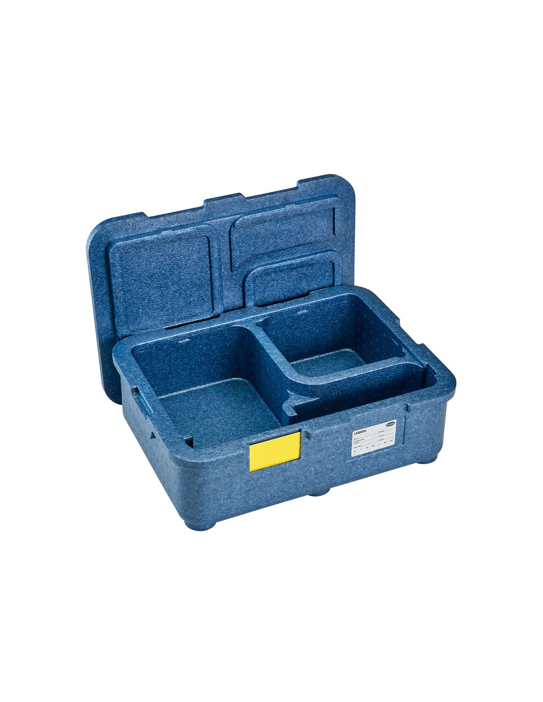 CAMBRO - EPPMD4835-159 - Caja menú de 4 compartimentos - 48,5 x 35 x 16,5 cm - Azul frío