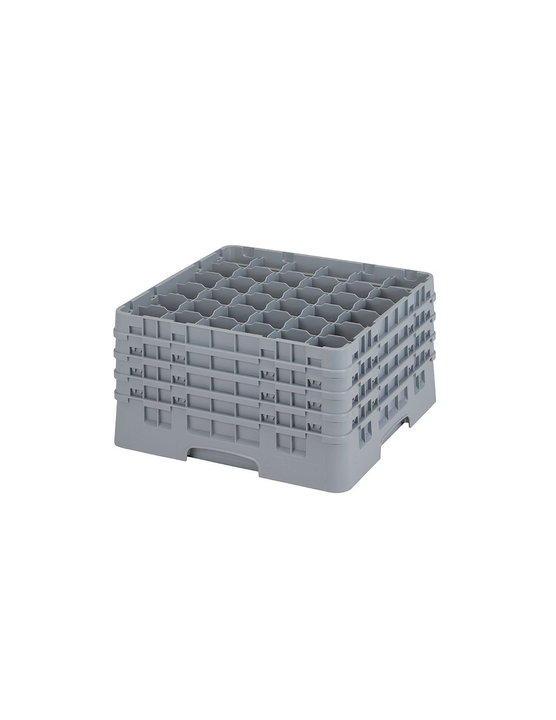 CAMBRO - 36S900-151 - Cesta de lavado 36 comp. 4 alturas - 7,2 cm Ø máx. - alt. máx. 24,1 cm - 50 x 50 x 26,7 cm