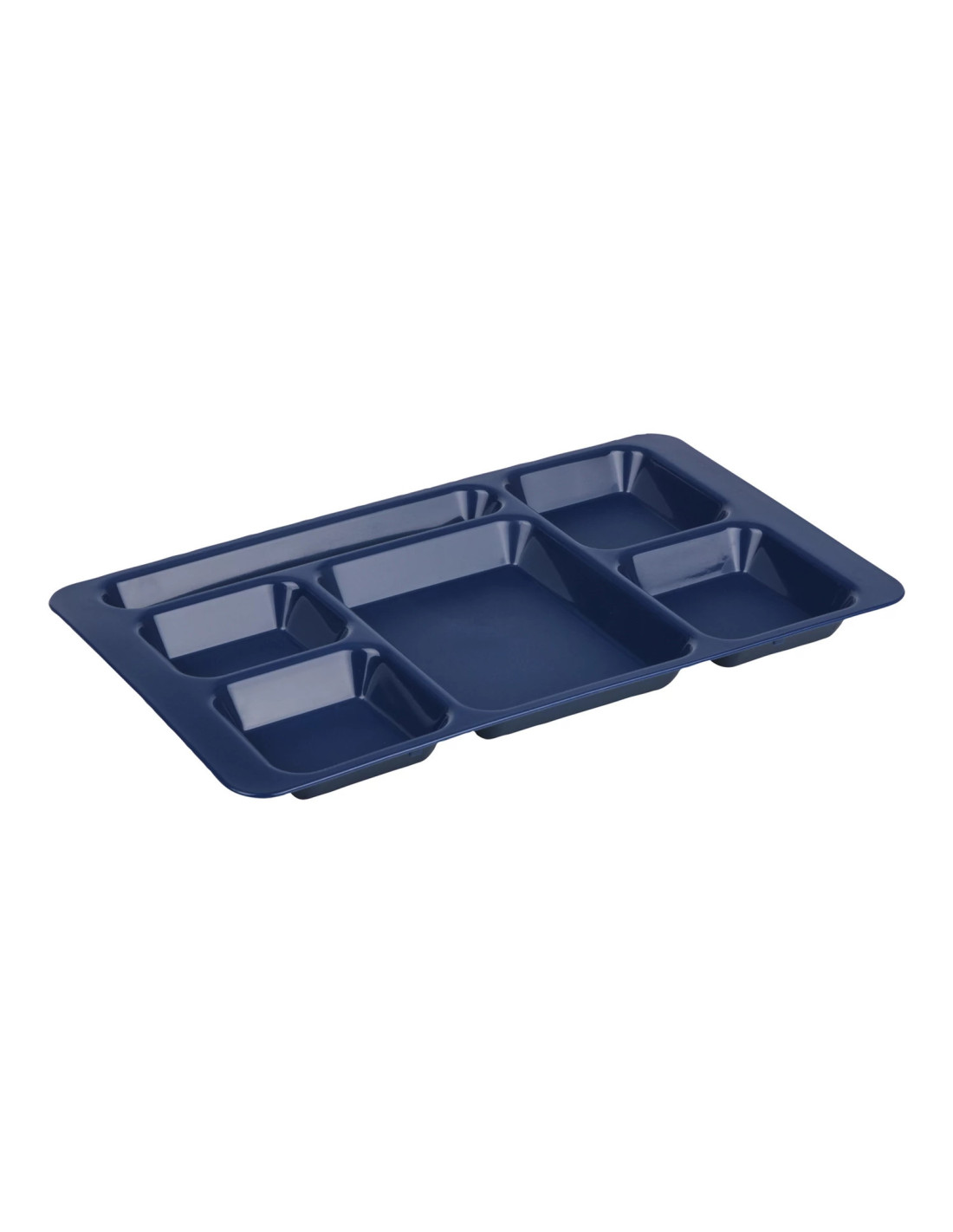 CAMBRO - 1596CP - Bandeja compartimentada de copolímero 6 compartimentos 22,9 x 38 cm