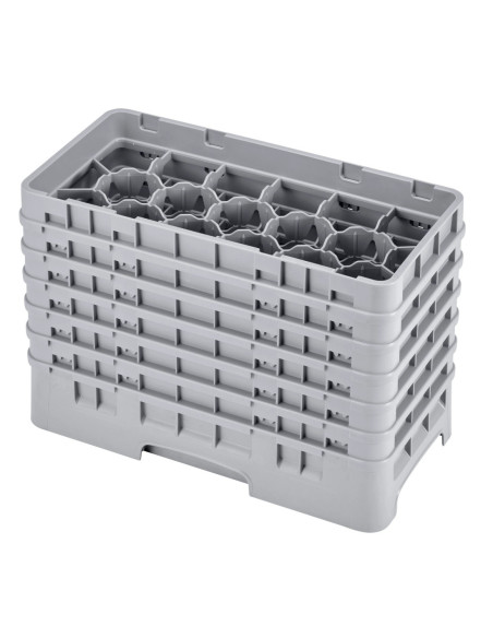 CAMBRO - 17HS1114 - Cesta de lavado de medio tamaño para copas y vasos con 17 compartimentos 6 alturas - diámetro máx.