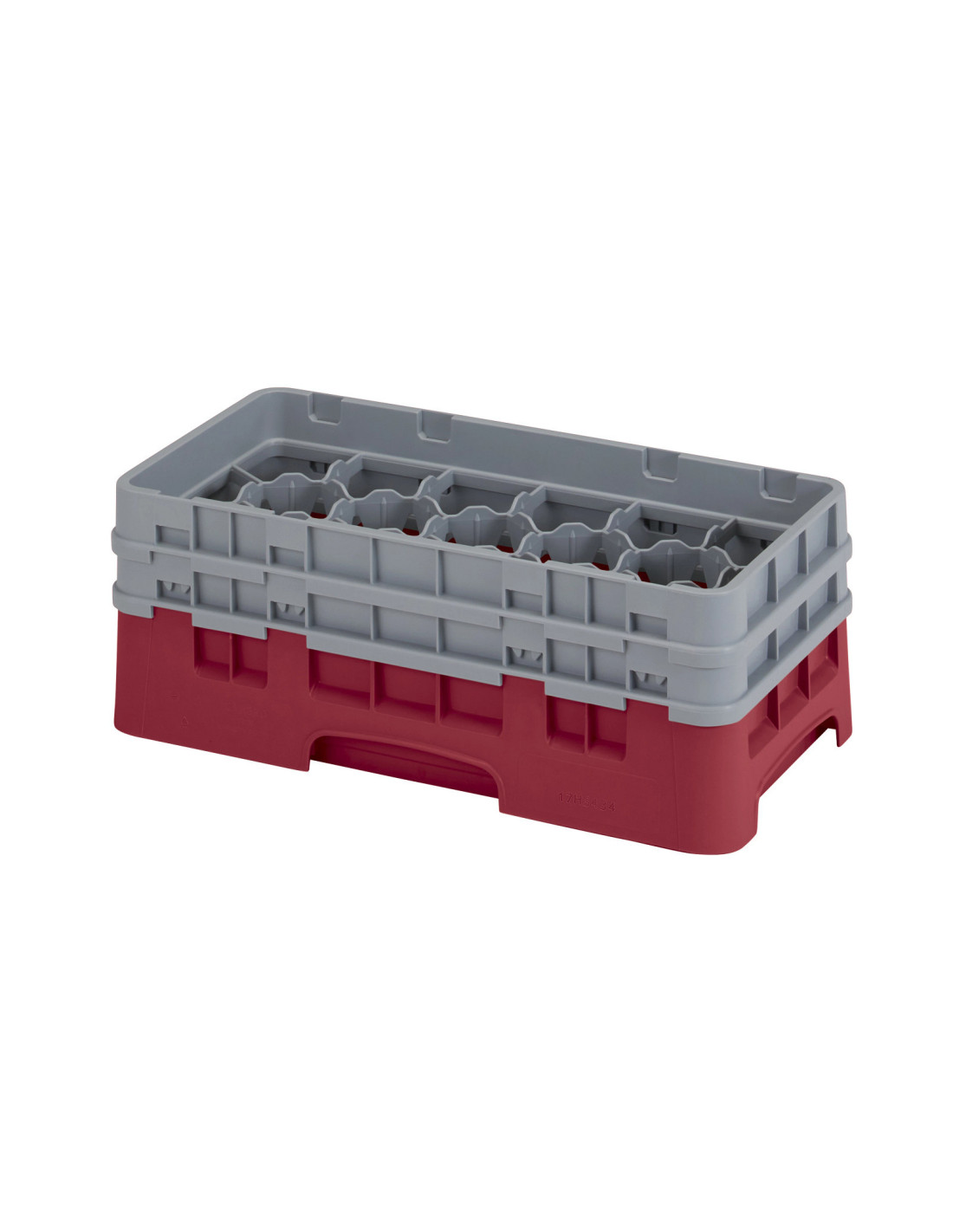 CAMBRO - 17HS434 - Cesta de lavado de medio tamaño para copas y vasos con 17 compartimentos 2 alturas - diámetro máx.