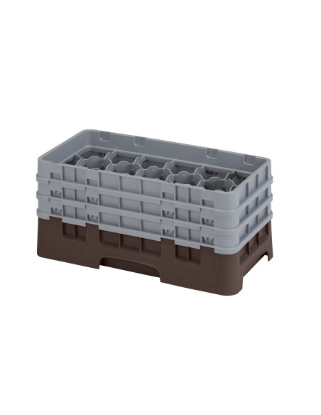 CAMBRO - 17HS638 - Cesta de lavado de medio tamaño para copas y vasos con 17 compartimentos 3 alturas - diámetro máx.