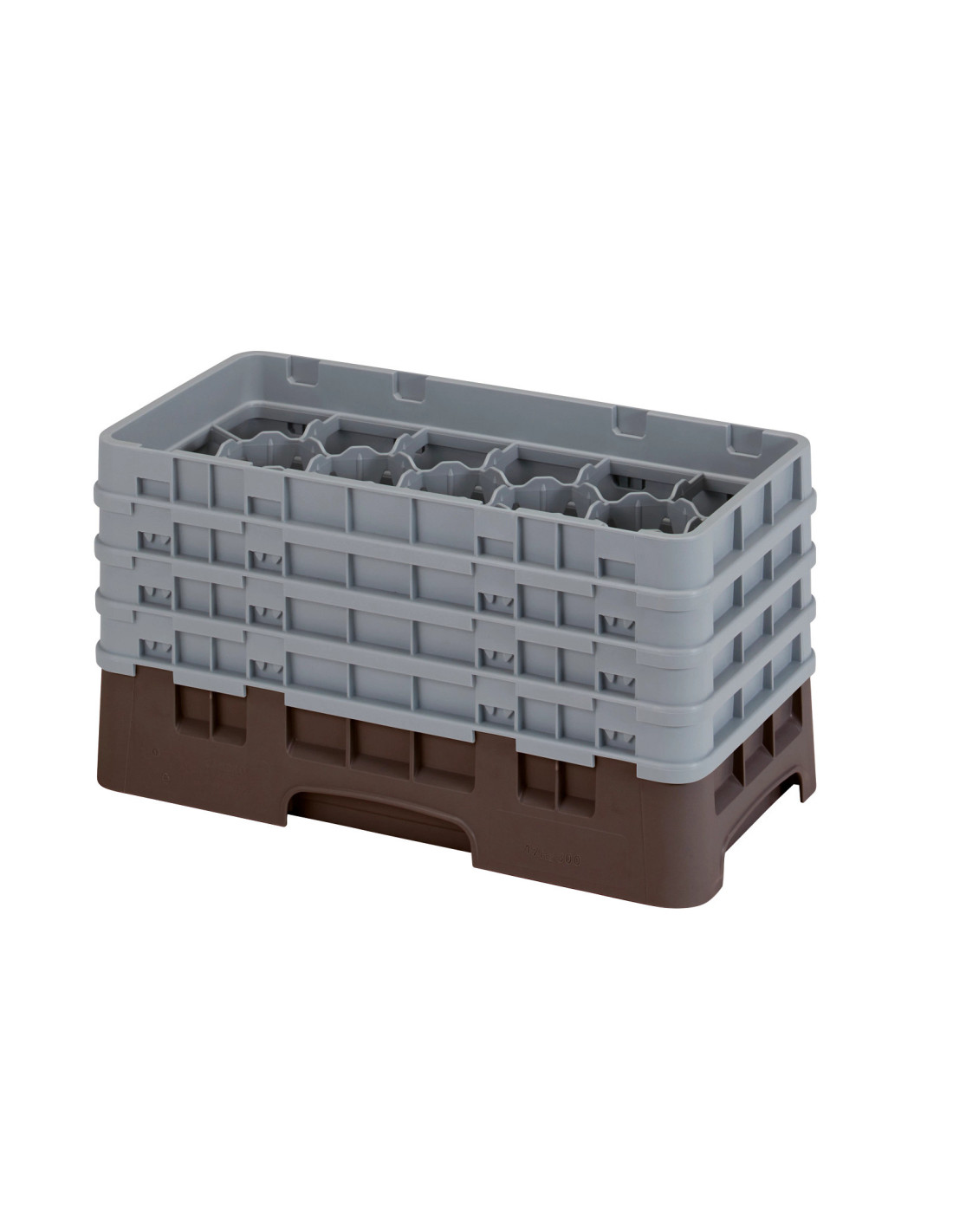 CAMBRO - 17HS800 - Cesta de lavado de medio tamaño para copas y vasos con 17 compartimentos 4 alturas - diámetro máx.