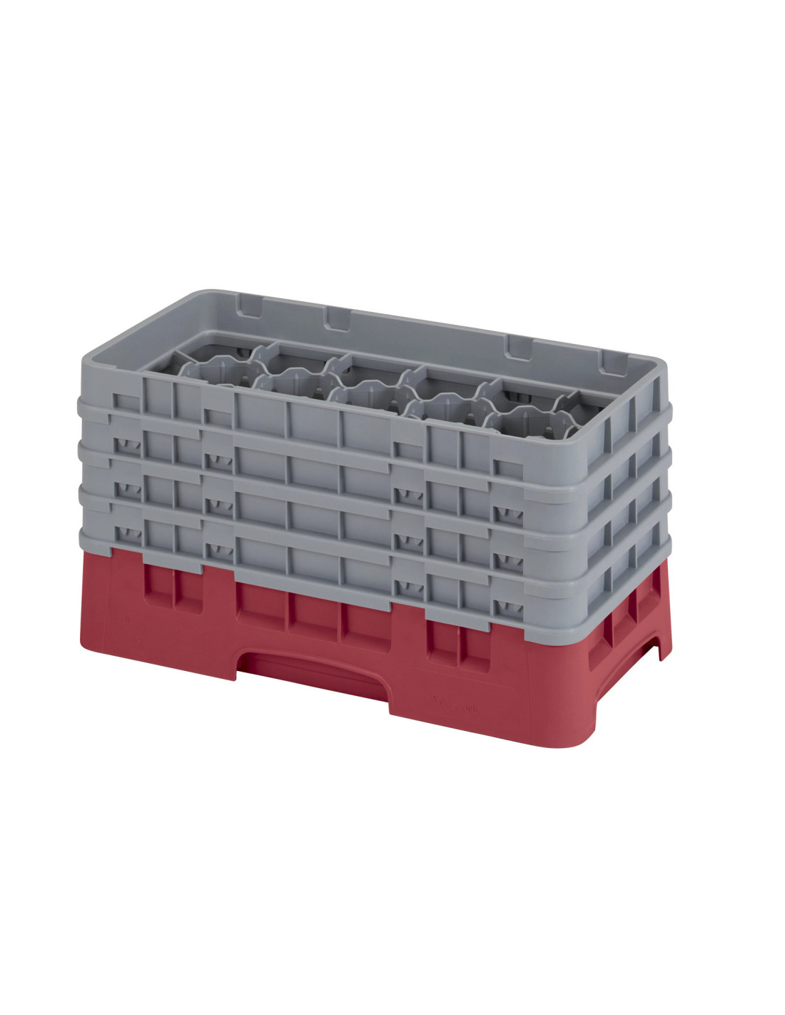 CAMBRO - 17HS800 - Cesta de lavado de medio tamaño para copas y vasos con 17 compartimentos 4 alturas - diámetro máx.