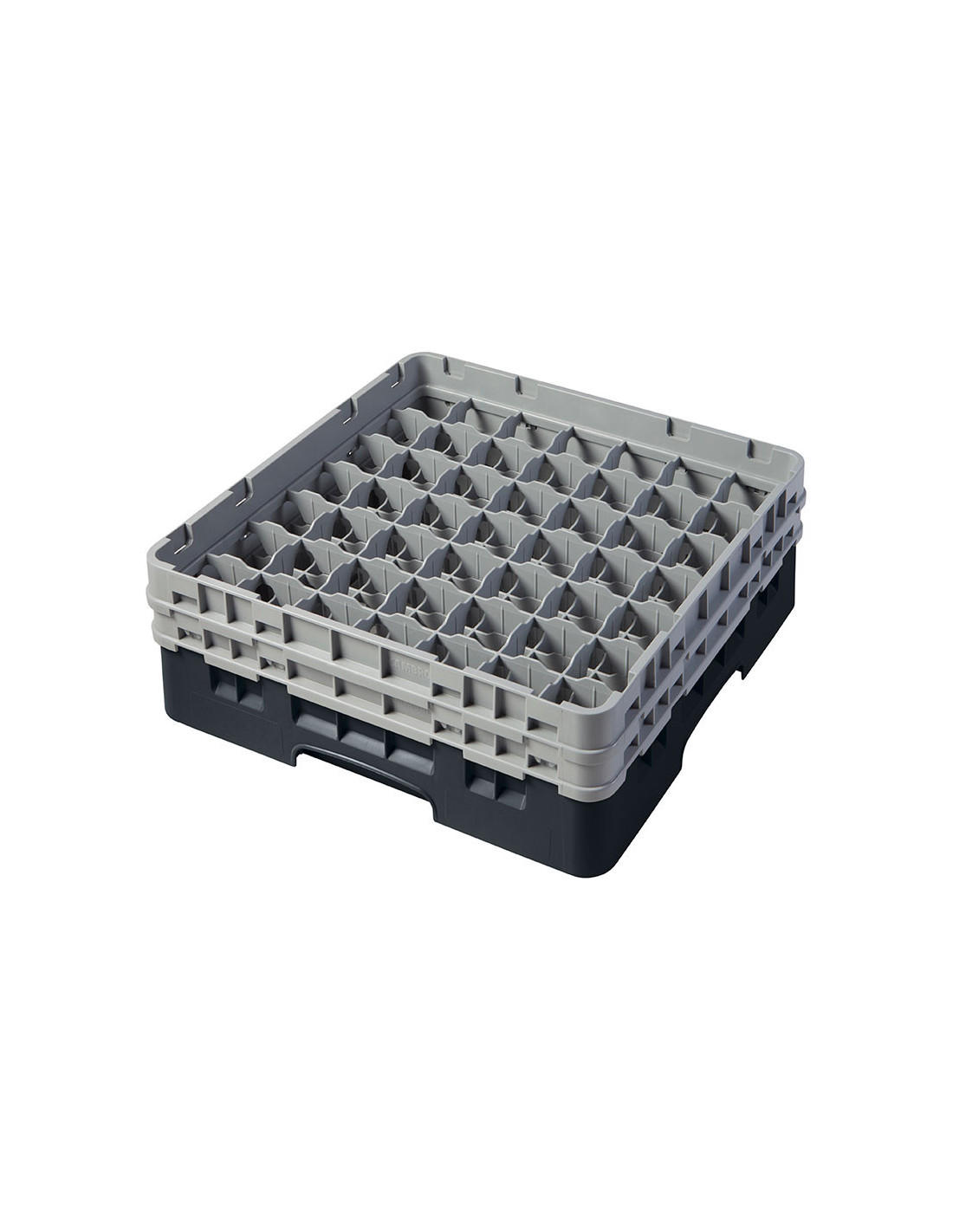 CAMBRO - 49S434-151 - Cesta de lavado 49 comp. 2 alturas - 6 cm Ø máx. - alt. máx. 13,5 cm - 50 x 50 x 18,4 cm