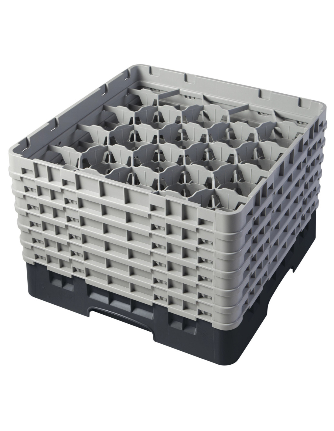 CAMBRO - 20S1114 - Cesta de lavado de tamaño completo para copas y vasos con 20 compartimentos 6 alturas - diámetro