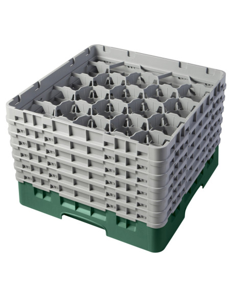 CAMBRO - 20S1114 - Cesta de lavado de tamaño completo para copas y vasos con 20 compartimentos 6 alturas - diámetro