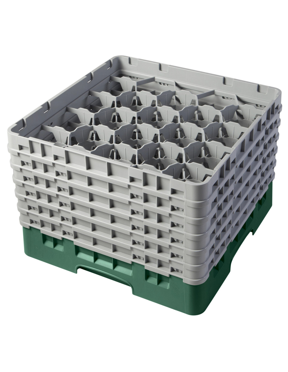 CAMBRO - 20S1114 - Cesta de lavado de tamaño completo para copas y vasos con 20 compartimentos 6 alturas - diámetro
