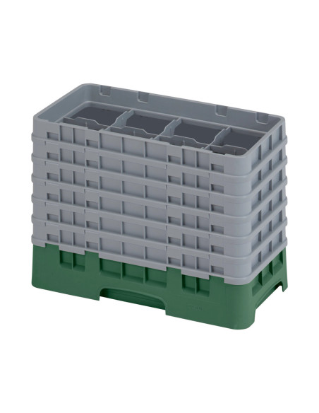 CAMBRO - 8HS1114 - Cesta de lavado de medio tamaño para copas y vasos con 8 compartimentos 6 alturas - diámetro máx.
