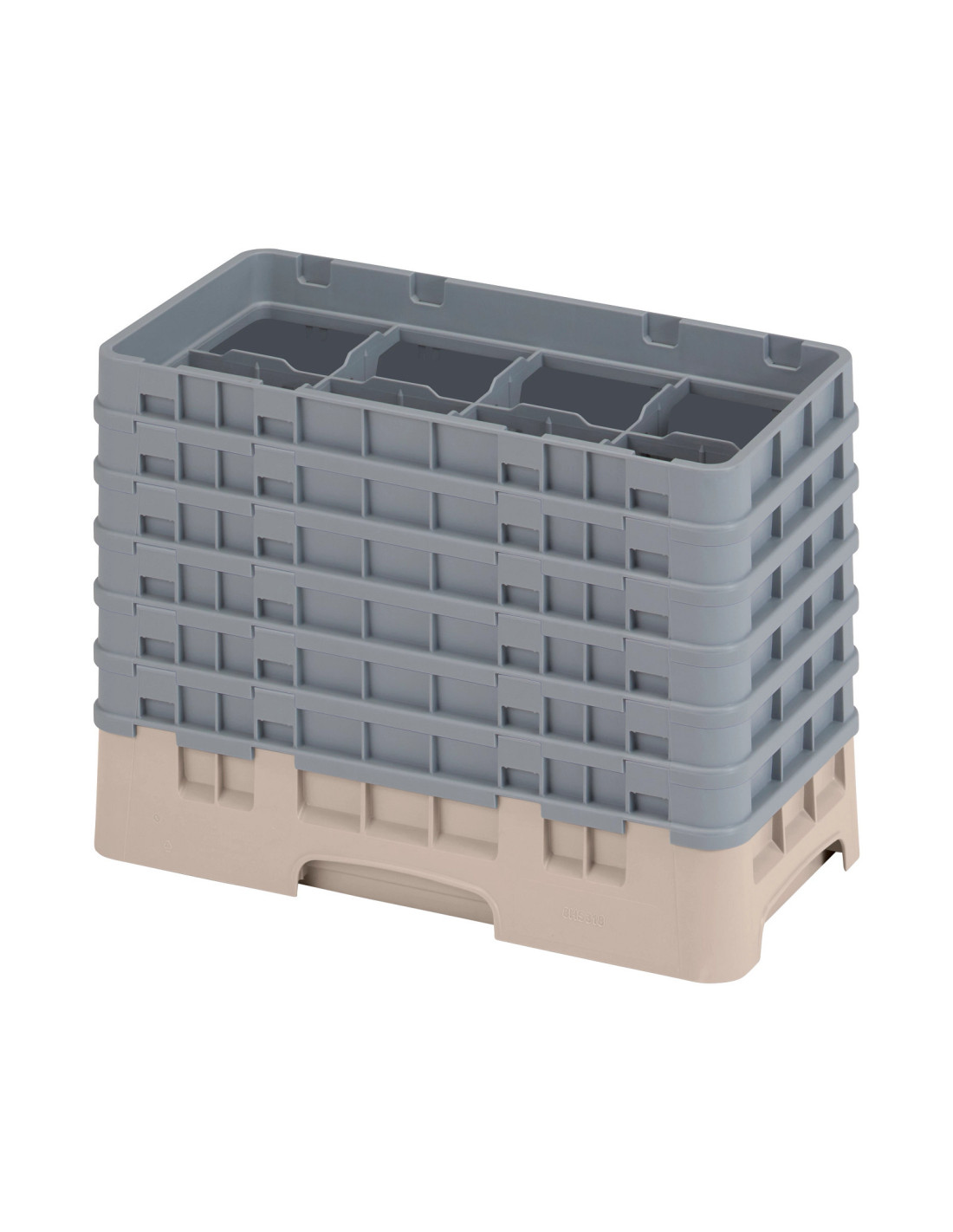 CAMBRO - 8HS1114 - Cesta de lavado de medio tamaño para copas y vasos con 8 compartimentos 6 alturas - diámetro máx.