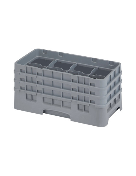 CAMBRO - 8HS638 - Cesta de lavado de medio tamaño para copas y vasos con 8 compartimentos 3 alturas - diámetro máx.