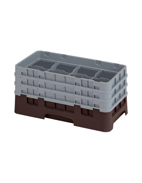 CAMBRO - 8HS638 - Cesta de lavado de medio tamaño para copas y vasos con 8 compartimentos 3 alturas - diámetro máx.