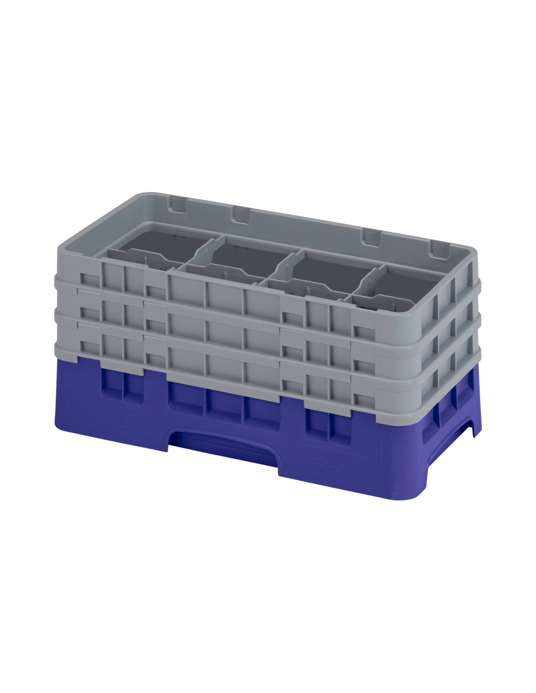 CAMBRO - 8HS638 - Cesta de lavado de medio tamaño para copas y vasos con 8 compartimentos 3 alturas - diámetro máx.