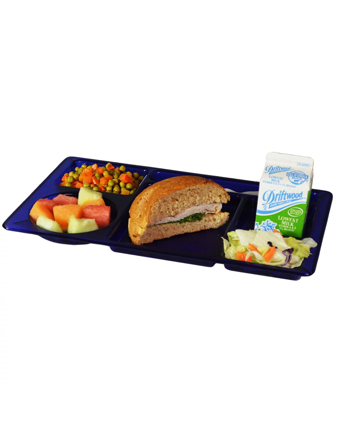 CAMBRO - 915CW - Bandeja compartimentada - 6 compartimentos 22,2 x 38 cm