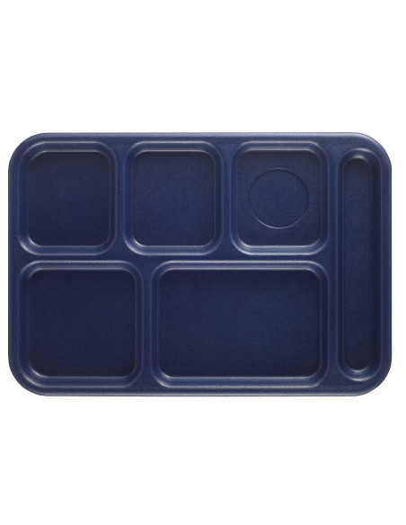 CAMBRO - BCT1014 - Bandeja compartimentada 6 compartimentos 25,4 x 36,5 cm