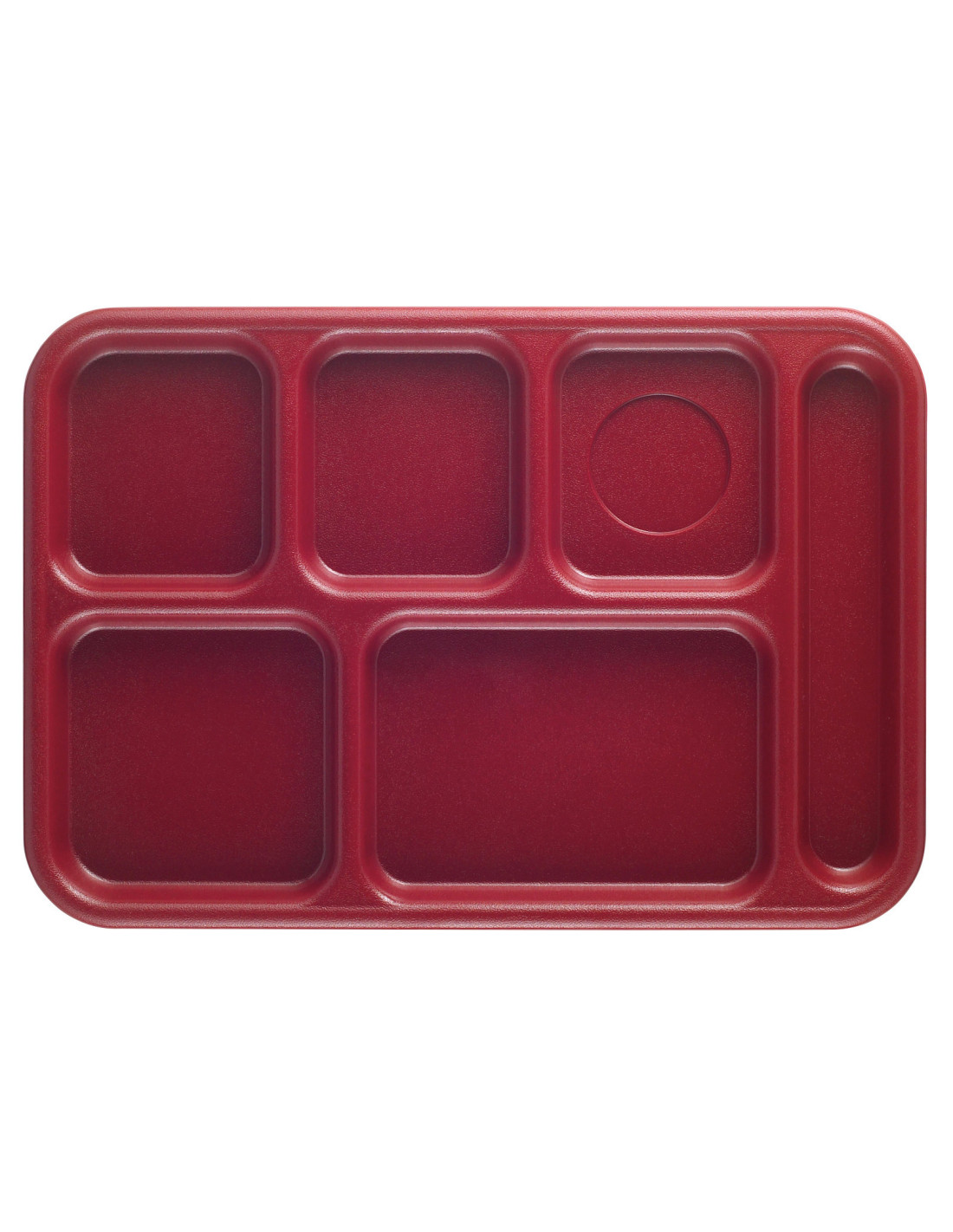 CAMBRO - BCT1014 - Bandeja compartimentada 6 compartimentos 25,4 x 36,5 cm