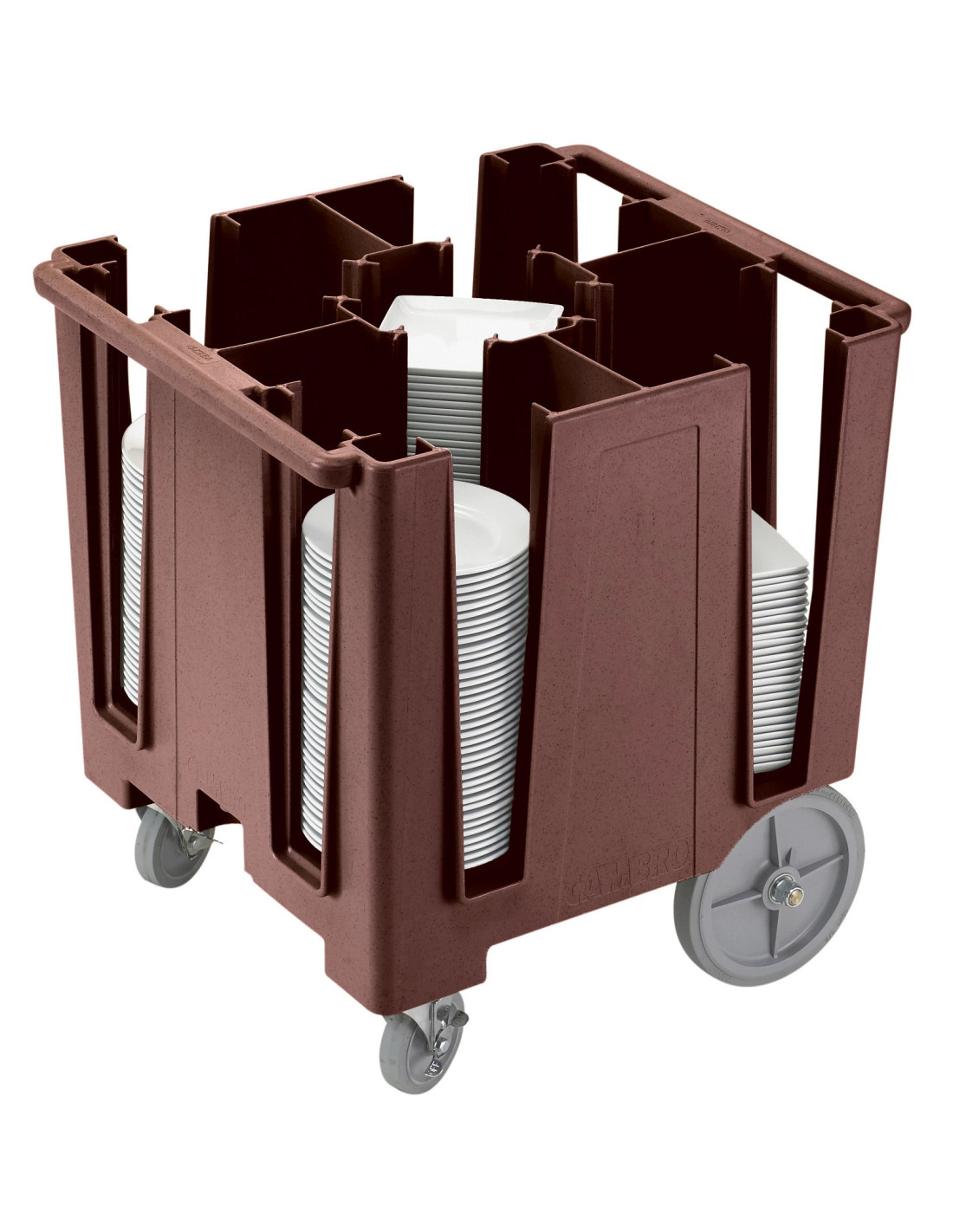 CAMBRO - DCS950 - Carro Versa para platos redondos de 21,3 a 24,1 cm y cuadrados de 18,4 a 20,5 cm 78 x 69 x 81 cm