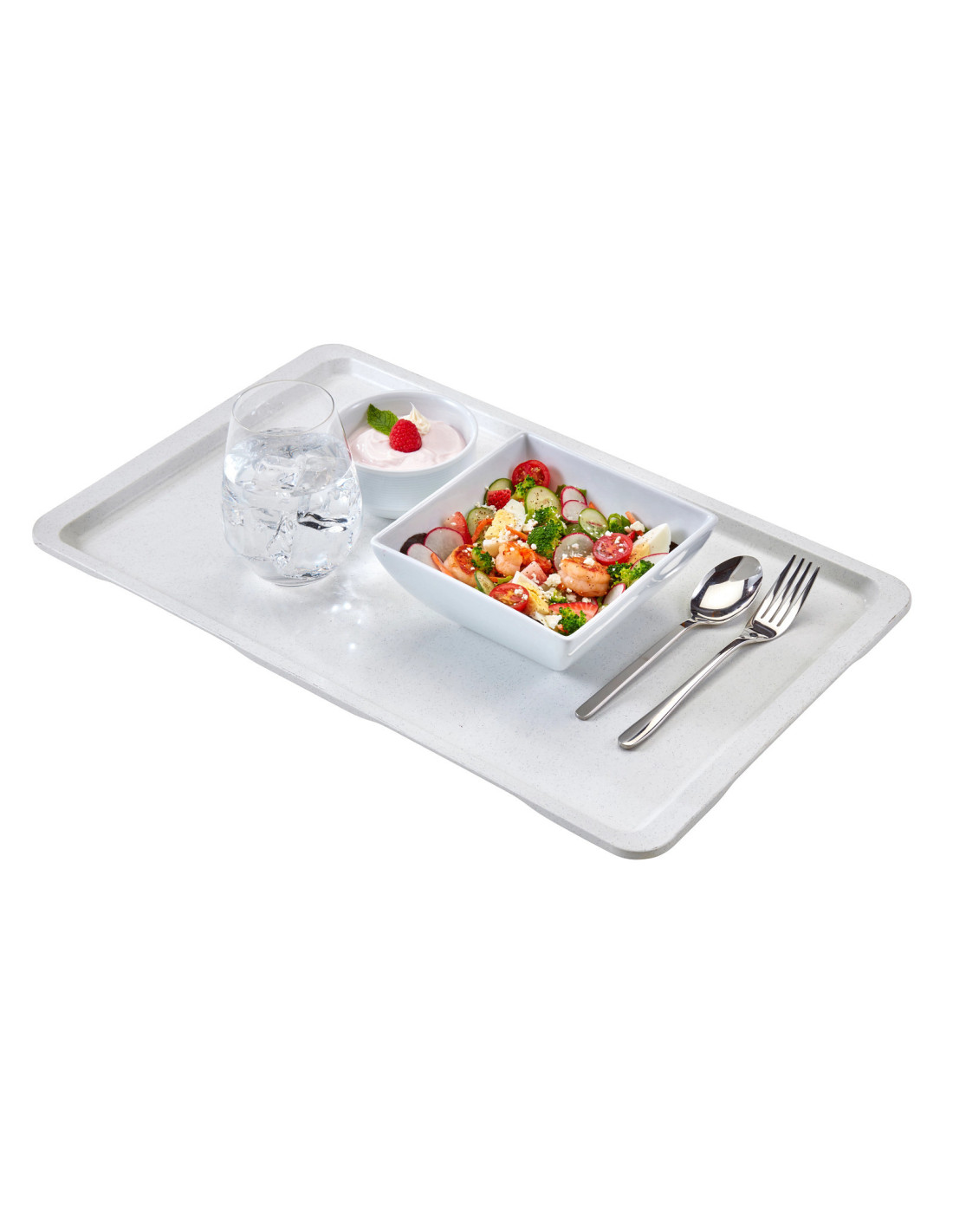 CAMBRO - GP4002 - Bandeja rectangular de SMC de alto rendimiento para uso específico - borde plano - 32,5 x 53 cm