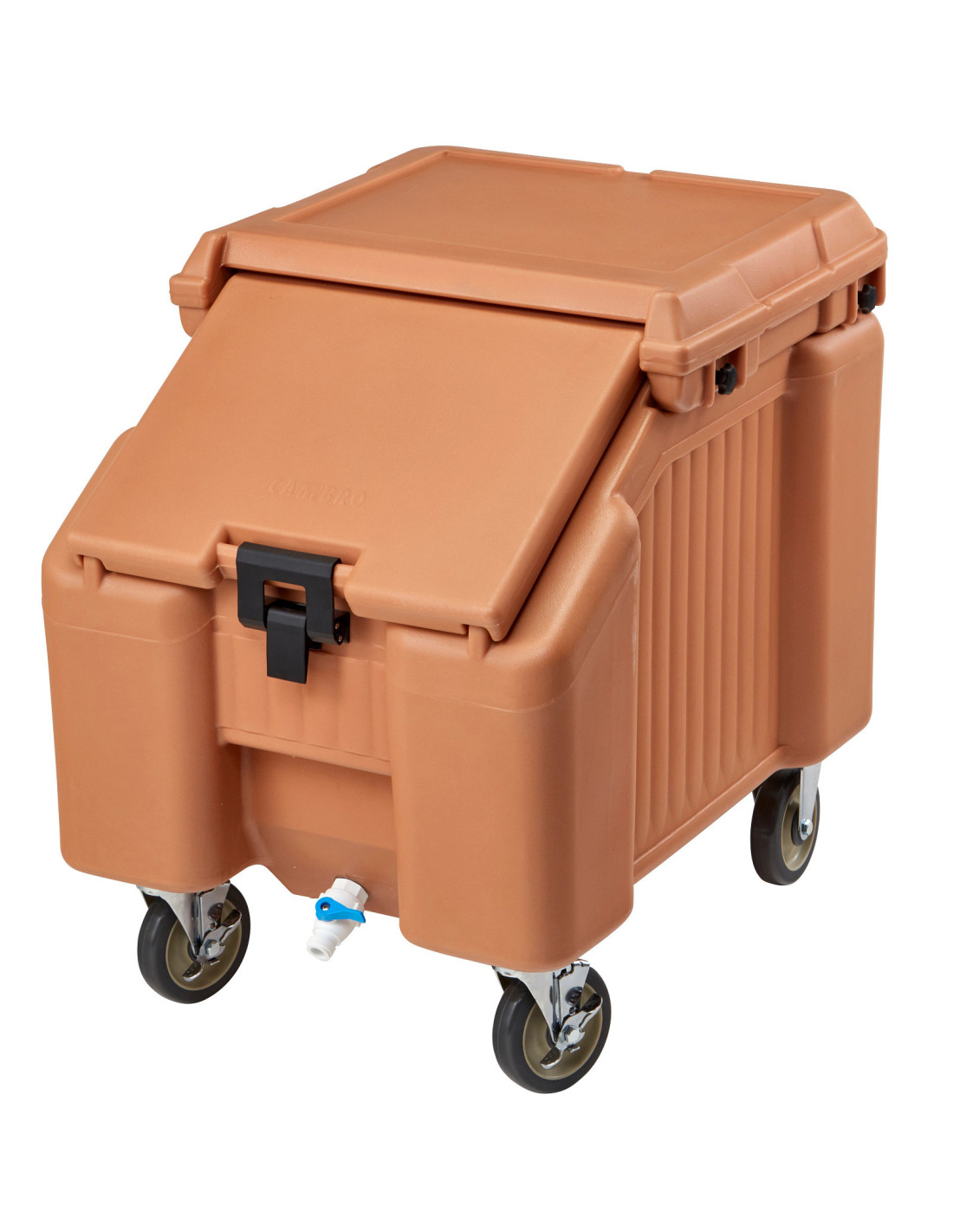 CAMBRO - ICS100L4S - Carro de hielo con 4 ruedas giratorias y 1 rueda con freno - 77 x 57 x 73 cm