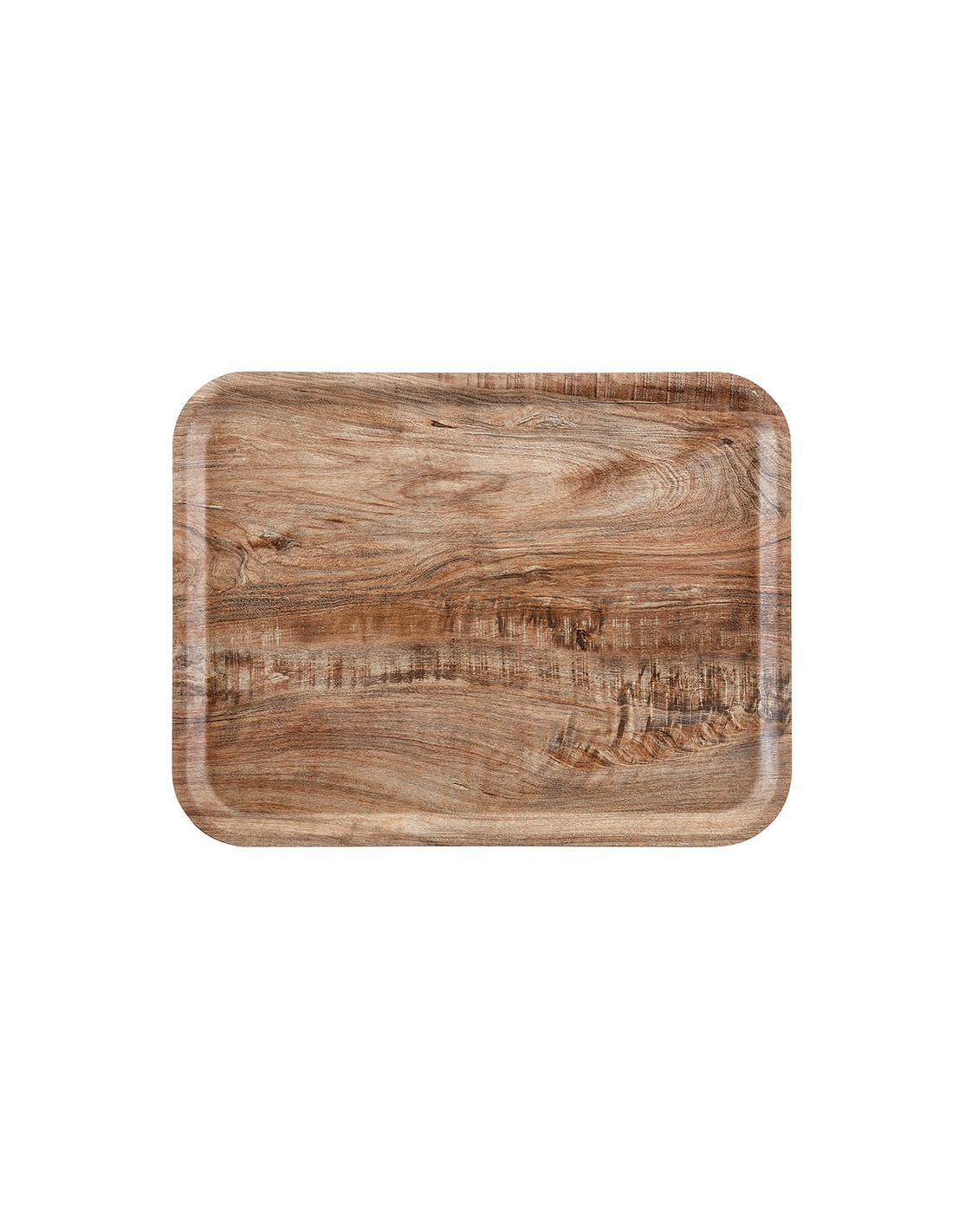 CAMBRO - MA3646-E89 - Bandeja Madeira rectangular laminada de superficie antideslizante - 36 x 46 cm