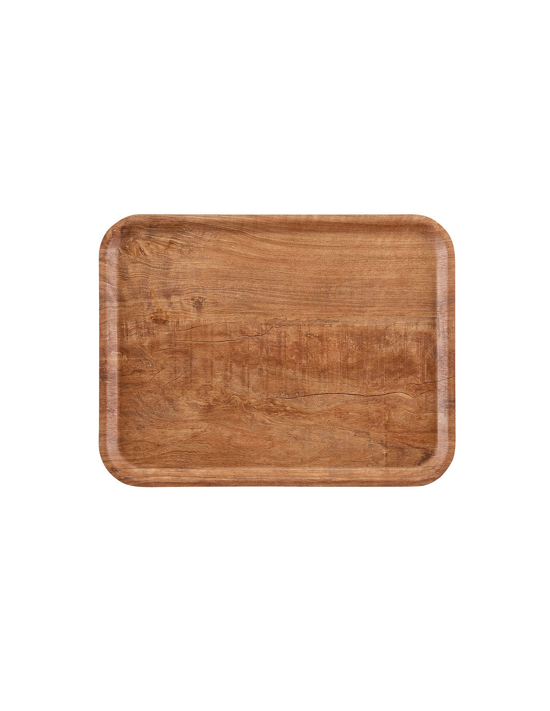 CAMBRO - MA3646-E89 - Bandeja Madeira rectangular laminada de superficie antideslizante - 36 x 46 cm