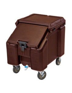 CAMBRO - ICS100L - Carro para conservar y transportar hielo - bajo 2 ruedas giratorias y 2 frenos 46 kg - 77x57x73 cm