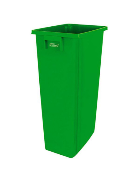 PROBBAX - PB-1090-CLR - Cubo de reciclaje sin tapa - 32 x 46 x 76,2 cm - 80 L