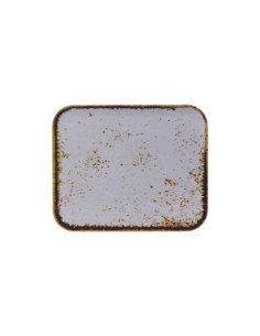 ADRIER - 68-GNMP12-WHTSLS Pack de 12 Unidades - Colección Salsa Winter - Fuente rectangular GN 1/2 - 32,5 x 26,5 cm