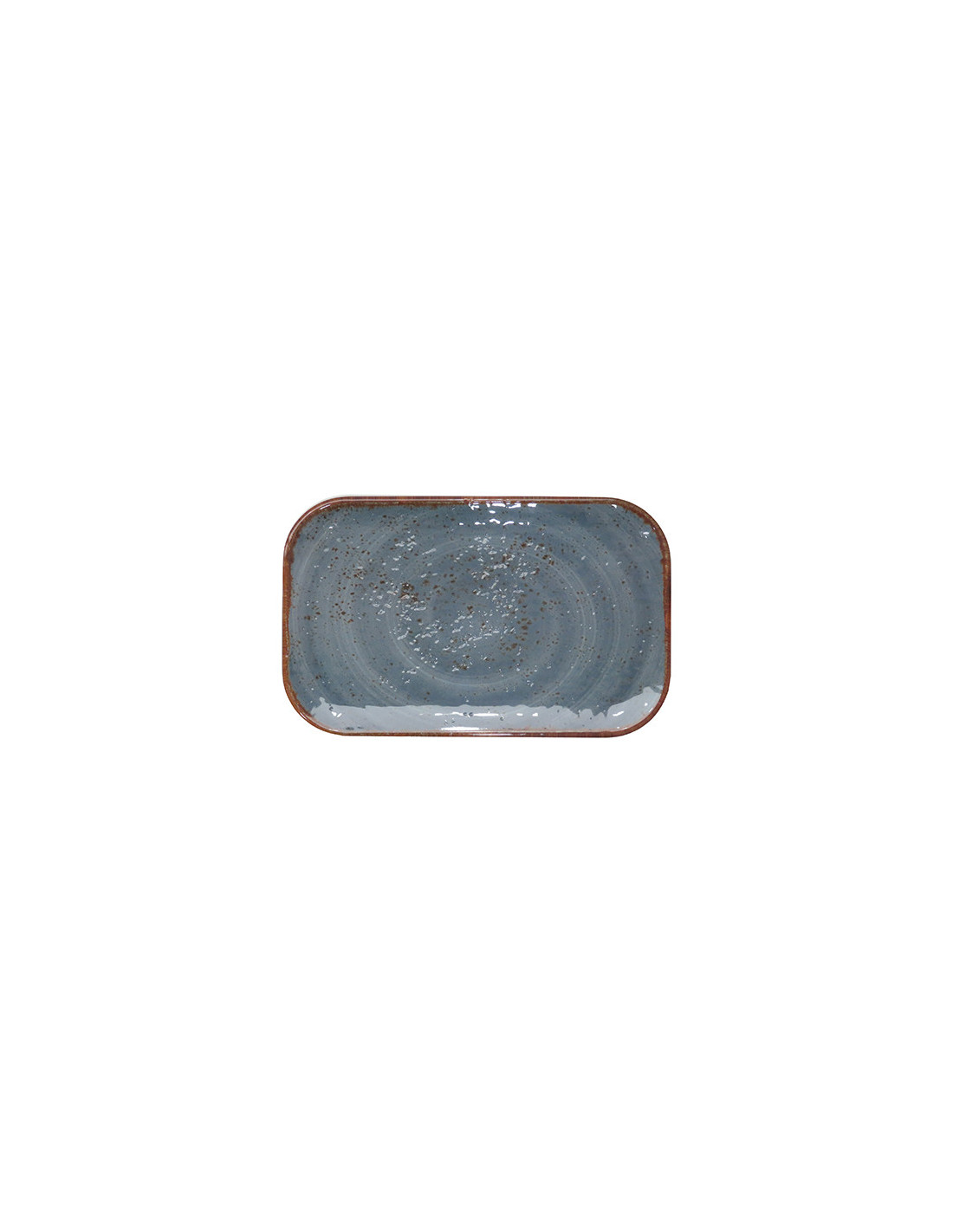 ADRIER - 68-GNMP14-BLUSLS Pack de 20 Unidades - Colección Salsa Summer - Plato rectangular - 26,5 x 16,2 cm