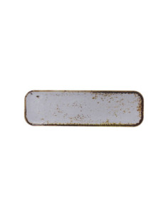 ADRIER - 68-GNMP24-WHTSLS Pack de 12 Unidades - Colección Salsa Winter - Fuente rectangular GN 2/4 - 53,5 x 16,2 cm