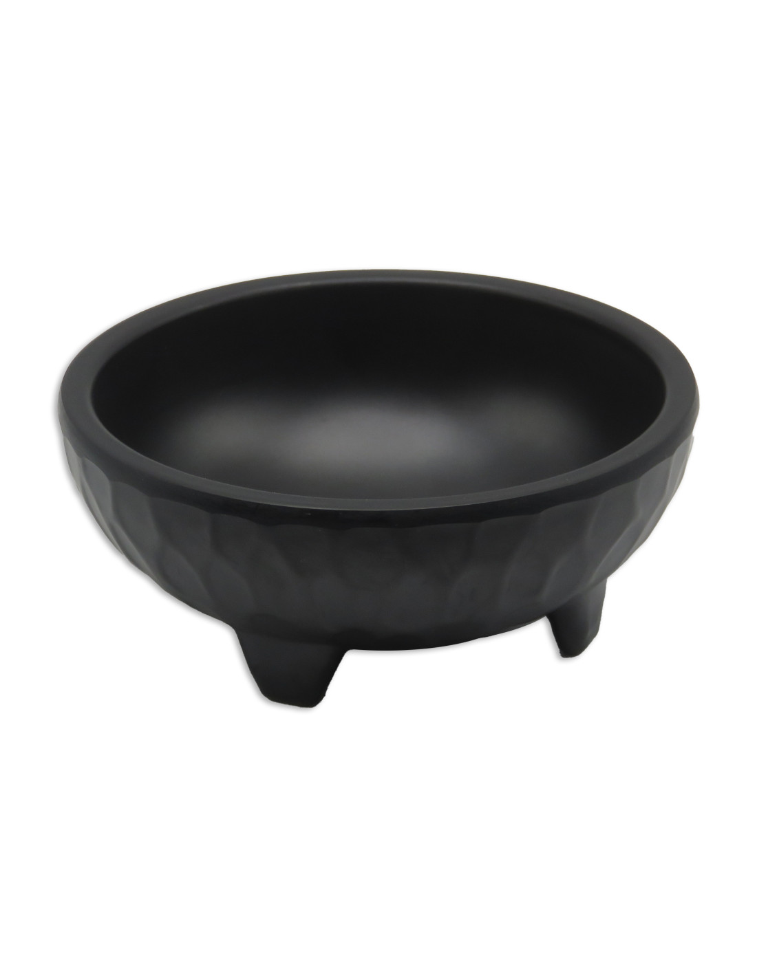 ADRIER - MMOL10-BK Pack de 12 Unidades - Molcajete 118 ml - 10 cm Ø x 3,9 cm alto