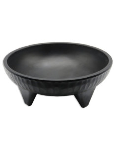 ADRIER - MMOL20-BK Pack de 6 Unidades - Molcajete 770 ml - 19,7 cm Ø x 7 cm alto