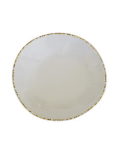 ADRIER - MODP25-BEI Pack de 12 Unidades - Colección Dune - Plato hondo - 25 cm Ø x 5 cm alto