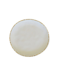 ADRIER - MORP22-BEI Pack de 12 Unidades - Colección Dune - Plato redondo - 22,5 cm Ø x 2 cm alto