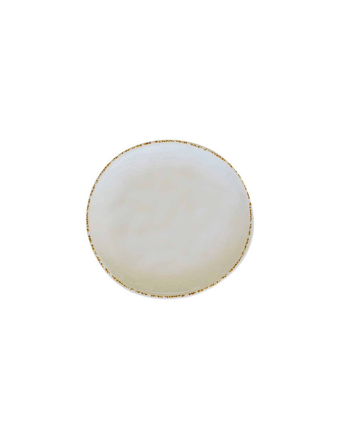 ADRIER - MORP22-BEI Pack de 12 Unidades - Colección Dune - Plato redondo - 22,5 cm Ø x 2 cm alto