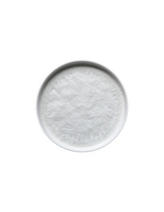 ADRIER - RPSE254-BRU Pack de 12 Unidades - Colección Bruma - Plato redondo c/borde recto - 25,4 cm x 2,5 cm alto