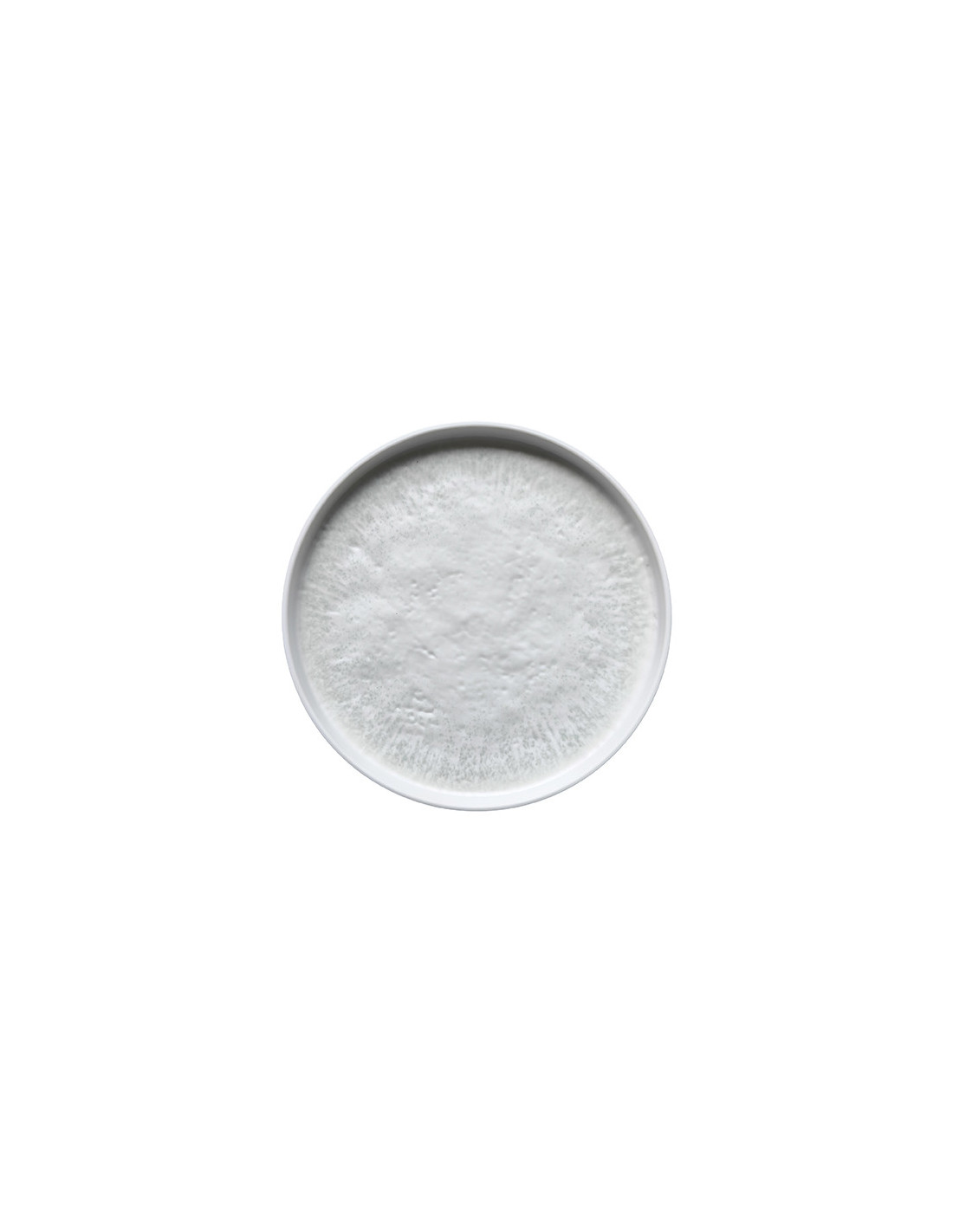 ADRIER - RPSE254-BRU Pack de 12 Unidades - Colección Bruma - Plato redondo c/borde recto - 25,4 cm x 2,5 cm alto