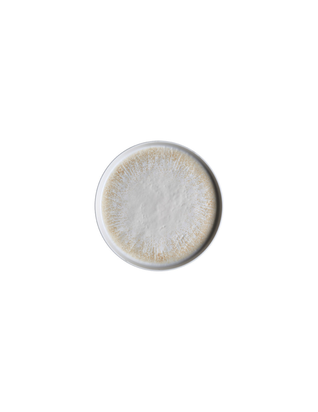 ADRIER - RPSE254-GIN Pack de 12 Unidades - Colección Ginger - Plato redondo c/borde recto - 25,4 cm x 2,5 cm alto