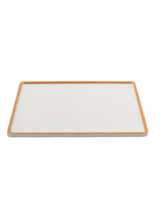 ADRIER - TTRP3123-WO Pack de 6 Unidades - Colección Sunrise - Fuente rectangular grande - 31 x 23 x 1,5 cm
