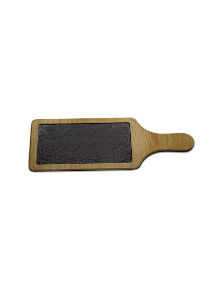 ADRIER - TTRPRC1-WS Pack de 6 Unidades - Colección Tofu and Kale - Paleta rectangular de presentacion con 1 compartimento