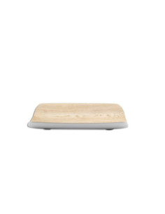 ADRIER - TTWT2616-WW Pack de 6 Unidades - Colección Kayak - Bandeja rectangular GN 1/4 con bordes elevados - 26 x 16 x 4 cm