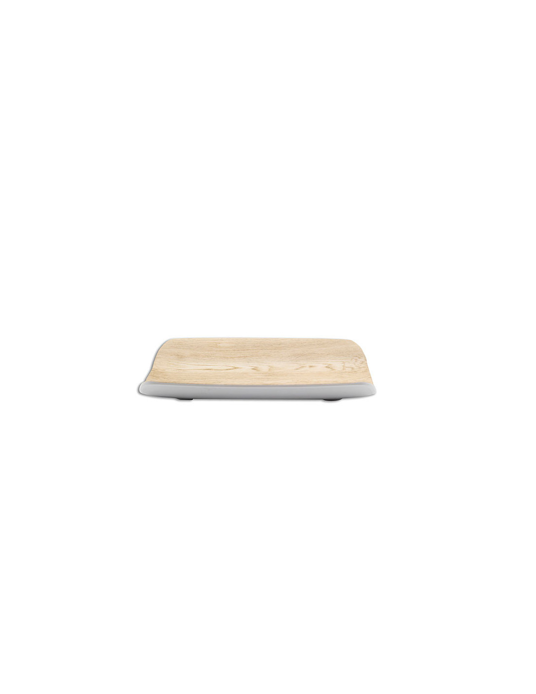 ADRIER - TTWT2616-WW Pack de 6 Unidades - Colección Kayak - Bandeja rectangular GN 1/4 con bordes elevados - 26 x 16 x 4 cm