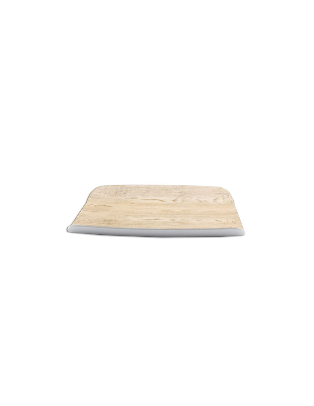 ADRIER - TTWT3226-WW Pack de 6 Unidades - Colección Kayak - Bandeja rectangular GN 1/2 con bordes elevados - 32 x 25 x 4 cm