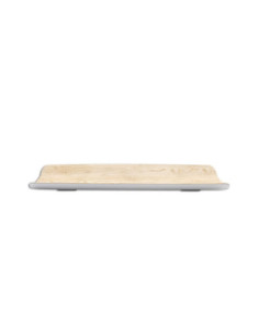 ADRIER - TTWT5316-WW Pack de 6 Unidades - Colección Kayak - Bandeja rectangular GN 1/2 largo con bordes elevados - 53 x 16 x 4 c