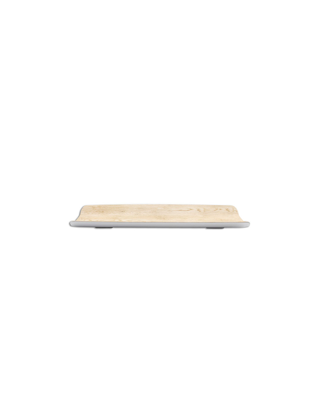 ADRIER - TTWT5316-WW Pack de 6 Unidades - Colección Kayak - Bandeja rectangular GN 1/2 largo con bordes elevados - 53 x 16 x 4 c