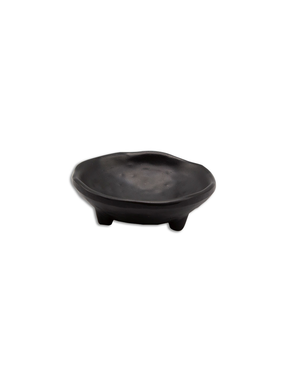 ADRIER - SRNDD9-MBK Pack de 36 Unidades - Colección Terral - Cuenco mini redondo con apoyo - 9 cm de Ø x 3 cm de alto