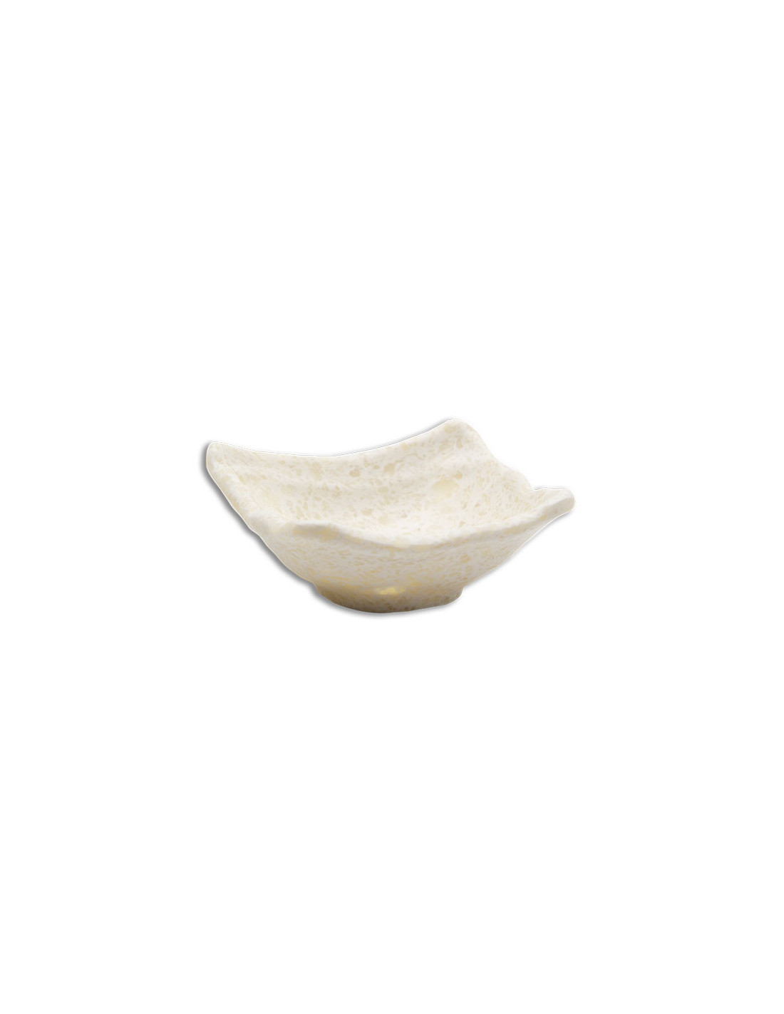 ADRIER - SRCTB9085-MBK Pack de 48 Unidades - Colección Terral - Cuenco mini cuadrado - 9 x 8,5 x 4 cm