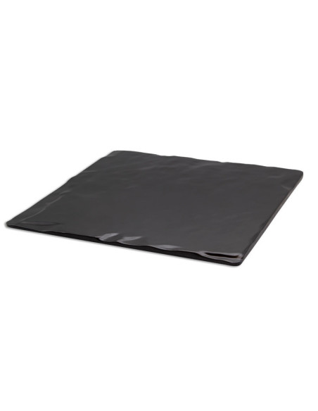 ADRIER - SQP2525-MBK Pack de 5 Unidades - Colección Terral - Base cuadrada - 25 x 25 x 1,5 cm