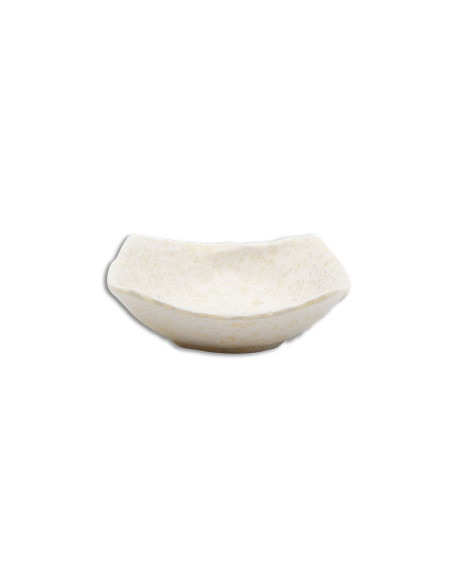 ADRIER - SLD97-MBK Pack de 48 Unidades - Colección Terral - Cuenco mini "Hoja" - 8,7 cm de Ø x 3 cm de alto