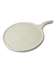 ADRIER - RNDPH2738-MBK Pack de 6 Unidades - Colección Terral - Tabla redonda grande - 27 cm Ø + 10 cm asa